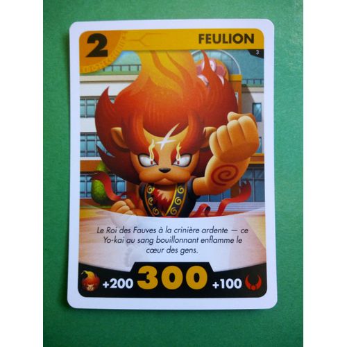 Feulion 3 - Carte Yo Kai Watch - 2015 Hasbro