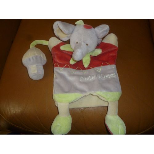 Doudou Marionnette Éléphant Doudou Et Compagnie