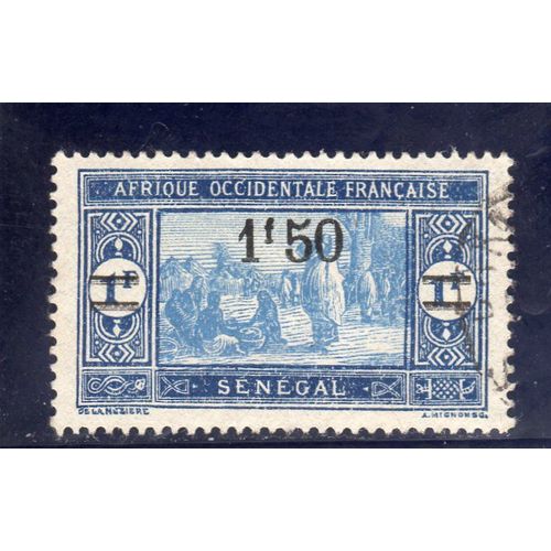 Timbre-Poste Du Sénégal (Marché Indigène)