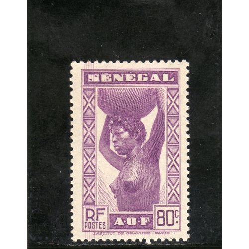 Timbre-Poste Du Sénégal (Sénégalaise)