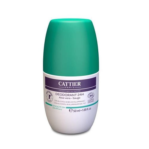 Cattier Deodorant Roll-On 24 H - 50 Ml 