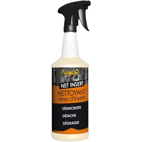 Nettoyant vitres d'inserts Net insert Façyl - Pulvérisateur 1 l