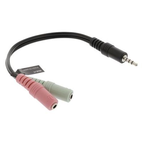 Adaptateur jack audio stéréo 1 mâle 2 femelles