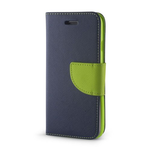 Etui Folio Gamme Fancy Pour Huawei P20 De Couleur Bleu Et Vert