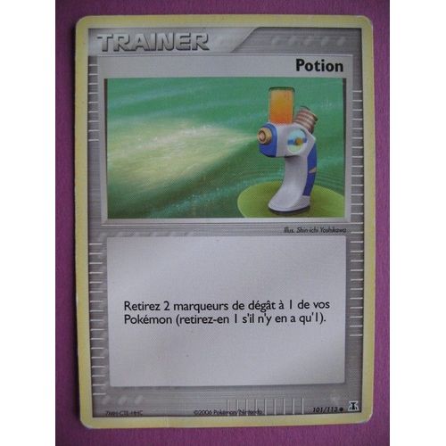 Carte Pokémon - Trainer - Potion - 101/113 - Ex - Espèces Delta - 2006