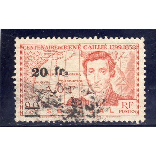 Timbre-Poste Du Sénégal (Centenaire De La Mort De LExplorateur René Caillié)