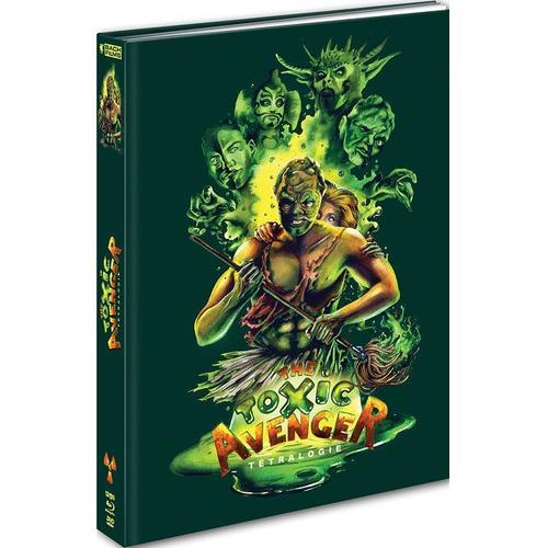 Toxic Avenger : Tétralogie - Édition Mediabook Collector Blu-Ray + Dvd + Livret