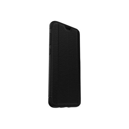 Otterbox Strada Series Folio - Étui À Rabat Pour Téléphone Portable - Métal, Cuir, Polycarbonate - Noir Ombré - Pour Samsung Galaxy S9+