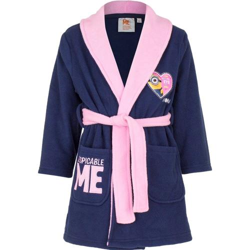 Robe De Chambre Les Minions 3 Ans Enfant Bleu Peignoir