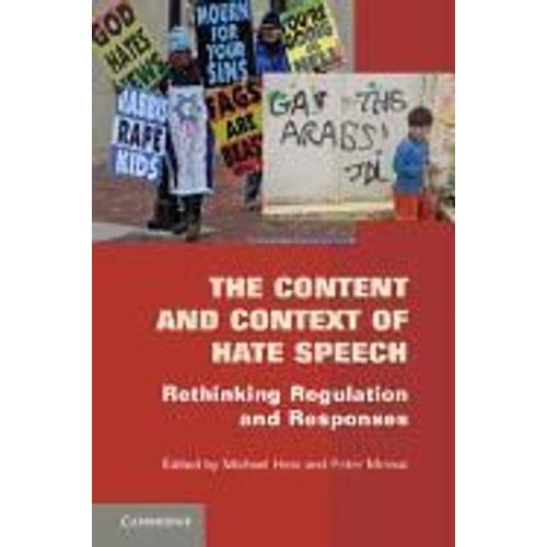 The Content And Context Of Hate Speech