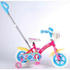 Velo 10 Pouces Peppa Pig Disney Canne Parentale Rakuten