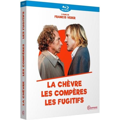 3 Films De Francis Veber : La Chèvre + Les Compères + Les Fugitifs - Pack - Blu-Ray