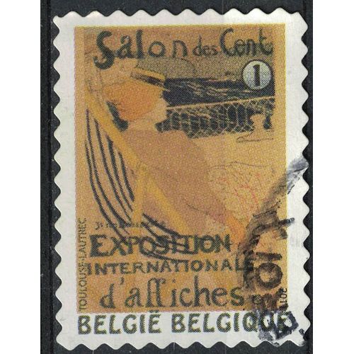 Belgique 2011 Oblitéré Used Henri De Toulouse Lautrec Le Salon Des Cent Ou La Passagère