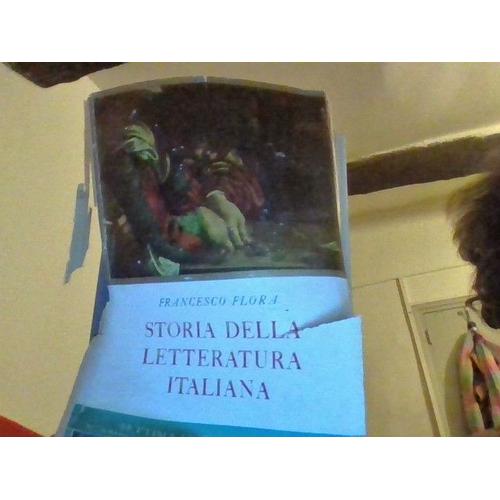 Soria Della Letteratura Italiana De Francesco Flora