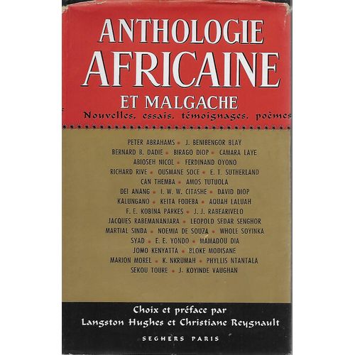 Anthologie Africaine Et Malgache