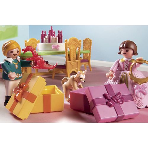 Playmobil Princess 6854 Salle A Manger Pour Anniversaire Princier Rakuten