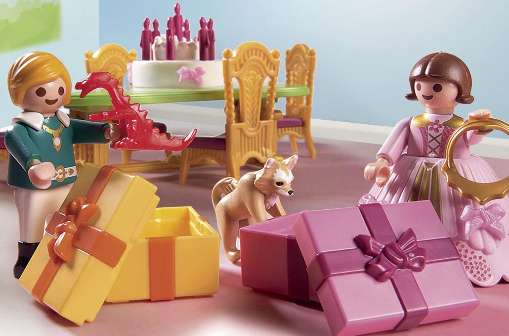 Playmobil Princess 6854 Salle A Manger Pour Anniversaire Princier Rakuten