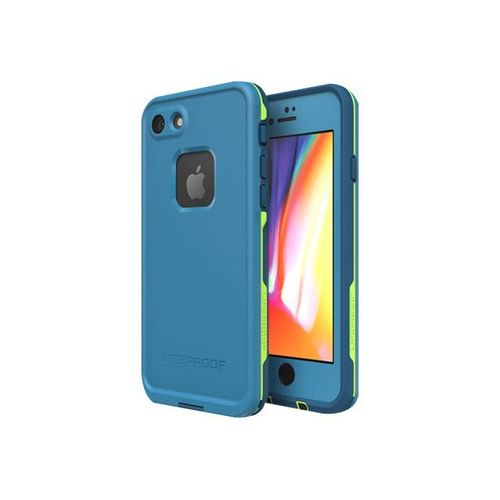 Lifeproof Fre - Étui De Protection Étanche Pour Téléphone Portable - Polycarbonate - Bleu Banzai - Pour Apple Iphone 7, 8, Se (2e Génération), Se (3rd Generation)