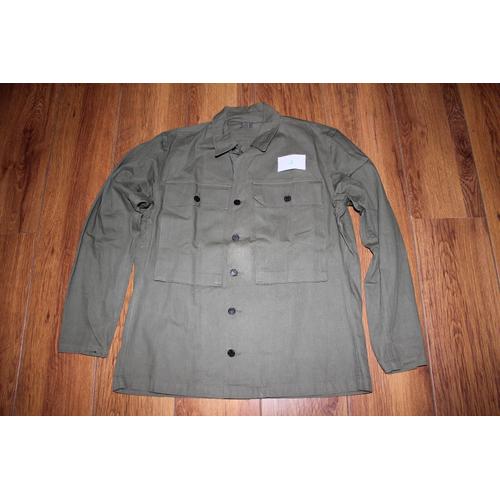 Jacket Herringbonne Twill Hbt Sans Protection Pour Le Gaz De Taille 38r Us--48 Europe Taille Générique M -------96 Cm