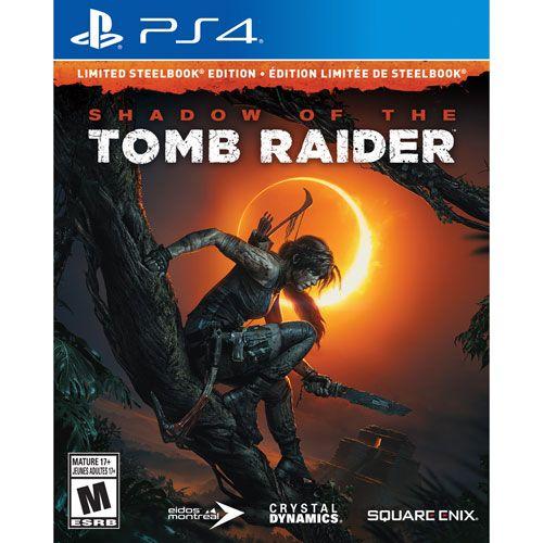 Shadow Of The Tomb Raider - Limited Steelbook Edition Ps4