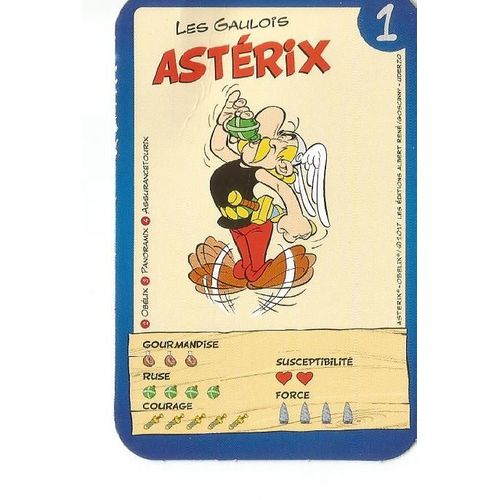 Carte Asterix - Le Village En Fete Chez U - N°1 Asterix - Les Gaulois