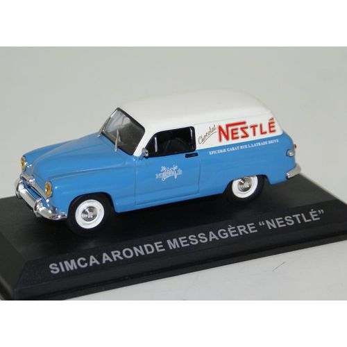 Altaya 1/43 Simca Aronde Messagere Nestle Avec Fascicule N 24 Nos Cheres Camionnettes D Antan-Altaya