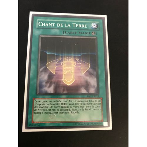 Ioc-Fr099 Chant De La Terre Commune Yu-Gi-Oh