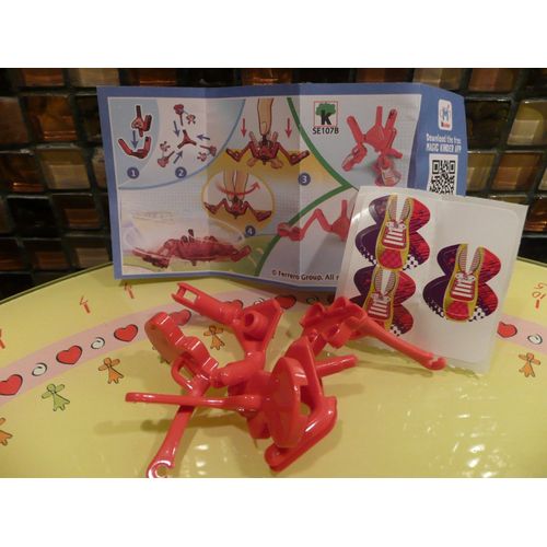Kinder - Se107b - Gomove - Long Leg Rouge + Bpz