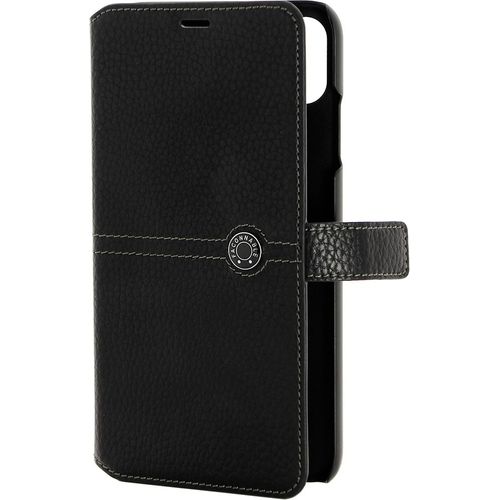 Etui Folio Façonnable Noir Pour Iphone Xs