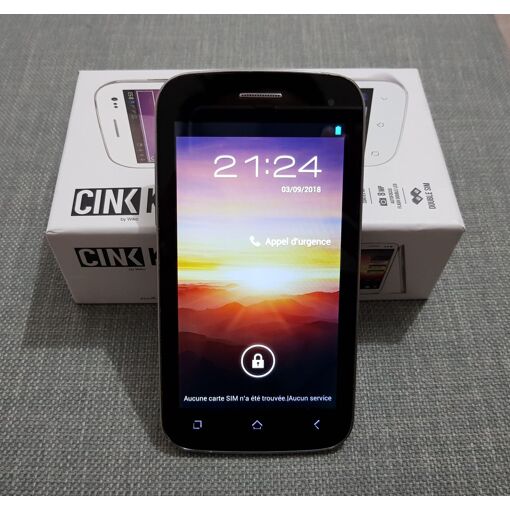 Wiko Cink King 4 Go Double SIM Noir