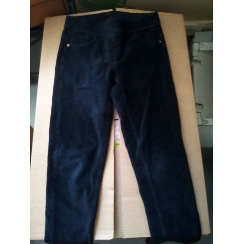 Legging Velours Noir Fille 8 Ans