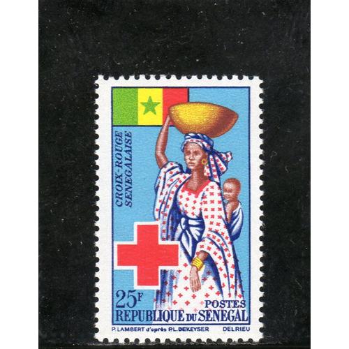 Timbre-Poste Du Sénégal (Croix-Rouge Sénégalaise)