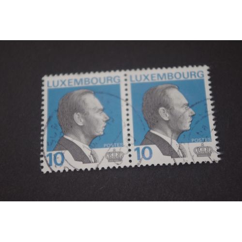Lot De 2 Timbres " Luxembourg 10 Postes "