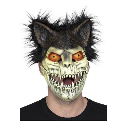 Masque De Squelette De Chat Avec Des Oreilles