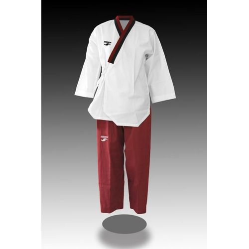 Dorawon, Dobok Poomsae Brodé Poom Girl Taille 150 Cm, Col Y Poom