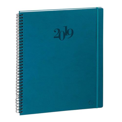 Exacompta Agenda Semainier Eurotime 29 W Spiralé Swan 21x29,7 Cm Coloris Aléatoire