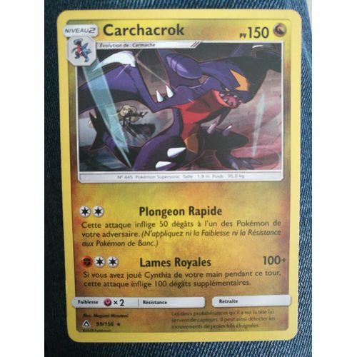 Carchacrok Holo 150 Pv 99/156