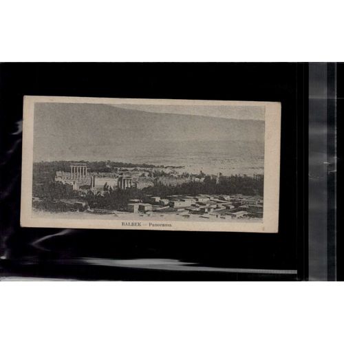 7 X 14 Cm Carte Postale En L Etat Sur Les Photos Balbek - Panorama