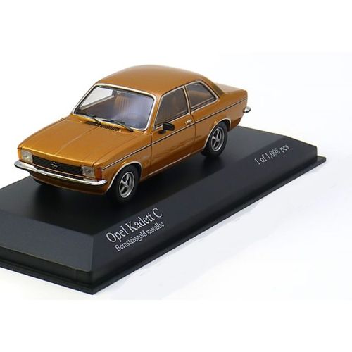Opel Kadett C 1978 Sedan Gold Metal Minichamps 400048100 1/43 Metallic Or-Minichamps