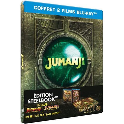 Jumanji : Bienvenue Dans La Jungle - Steelbook - Blu-Ray + Jeu De Plateau