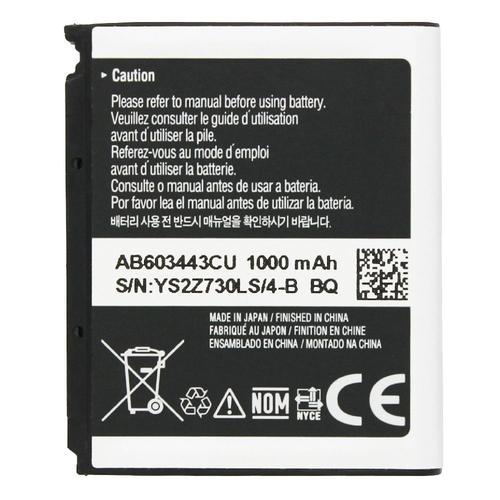 Batterie Origine Neuve Samsung Ab603443cu Pour S5230 Player One