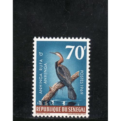 Timbre-Poste Du Sénégal (Oiseau)