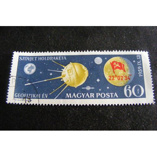 Missile Russe Sur La Lune 1959