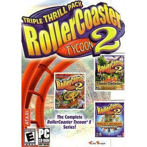 Rollercoaster Tycoon 2 Gold Edition - Ensemble Complet - Pc - Cd - Win