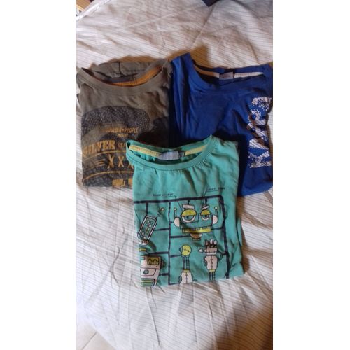 Lot De 3 Tee Shirt Garçon 12 Ans