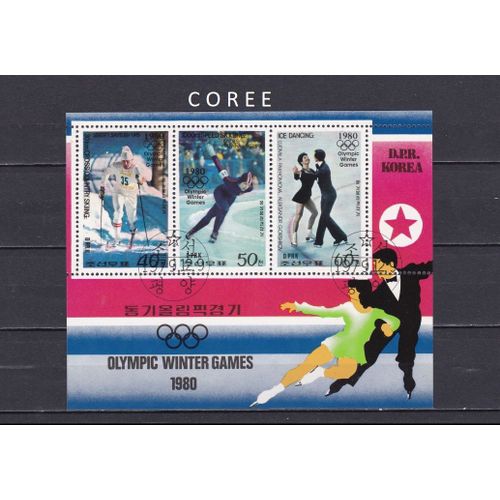 Bloc De Coree Sur Les J.O. De 1980 À Lake Placid