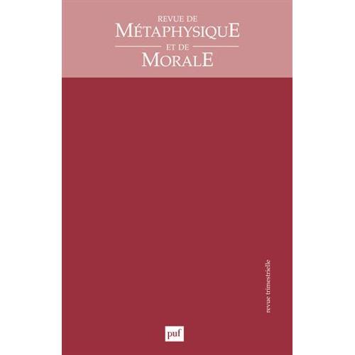 Revue De Métaphysique Et De Morale N° 3/2018 - Etudes Autour De Fichte, Nancy, Bataille Et Ricoeur