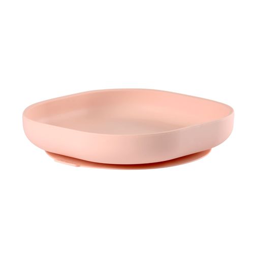 Assiette Silicone Ventouse Light Pink - Beaba