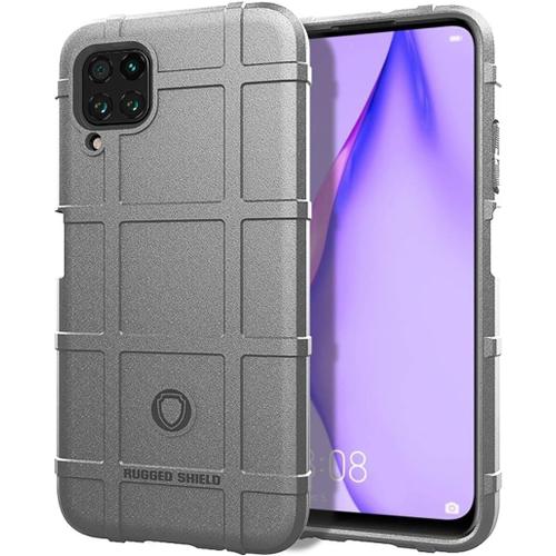 Pour Huawei P40 Lite Nova 6s Nova 7i Coque Couverture Complète Antichoc Tpu Coque De Couverture De Protection Cas De Téléphone Créatif Color : Grey