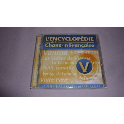 L'encyclopedie De La Chanson Francaise - V Bleu